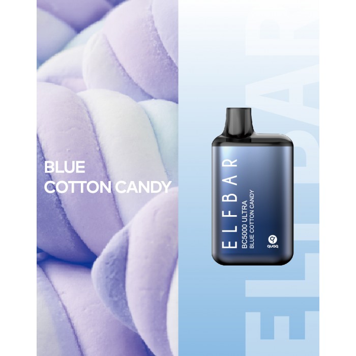 ELF BAR BC5000 - Blue Cotton Candy
