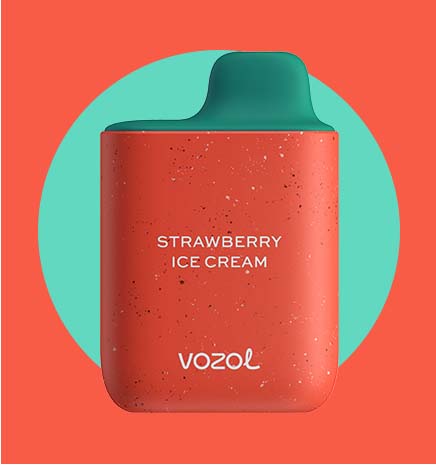 VOZOL 4000 - Strawberry Ice Cream