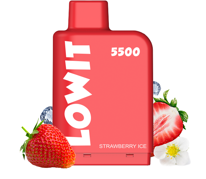 LOWIT 5500 - Strawberry Ice
